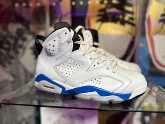 Nike  Air Jordan 6 Retro 'Sport Blue' 2014 SIZE: 7.5