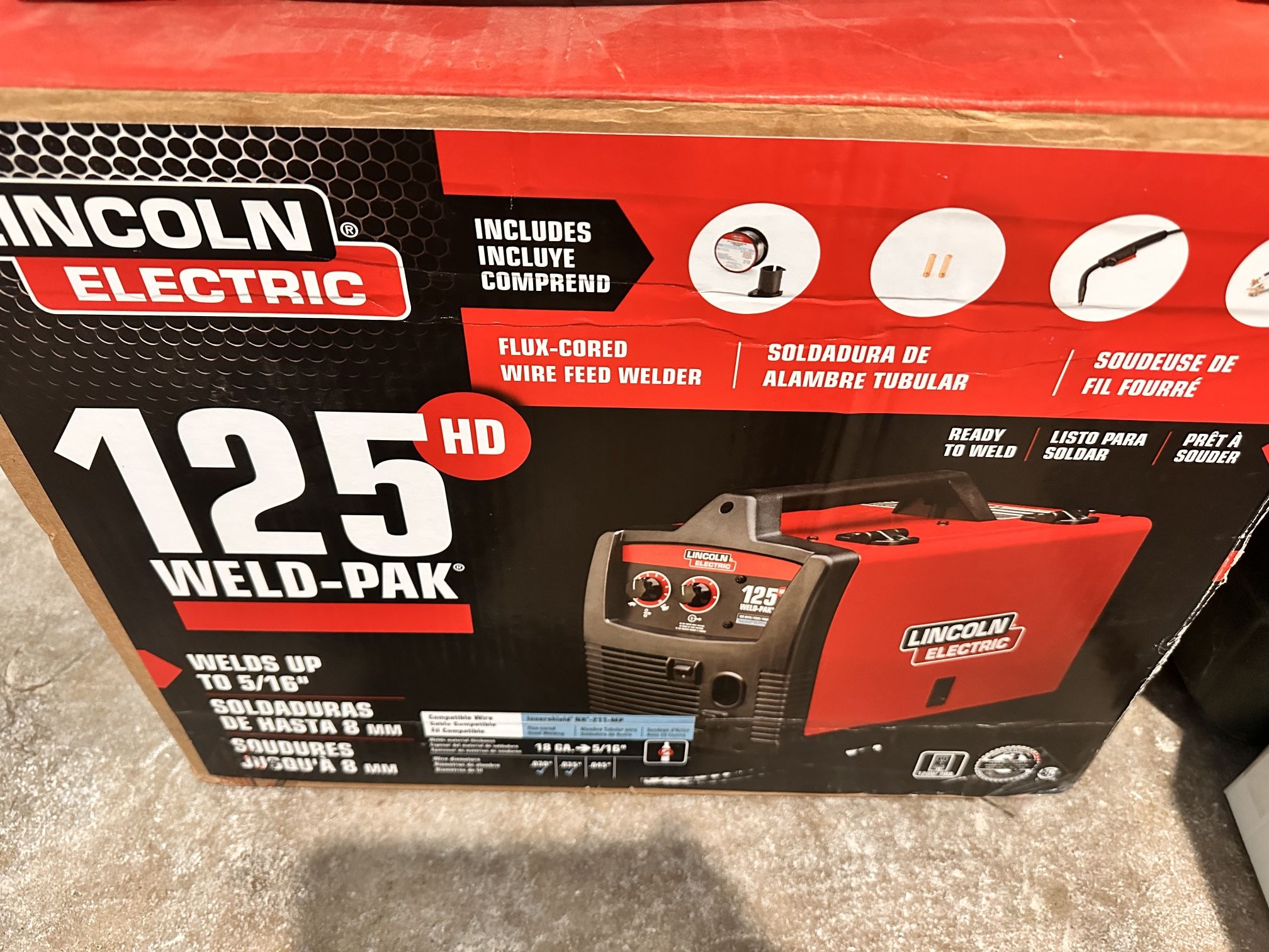 Lincoln Electric 125 Weld-Pak