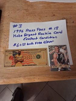 Kobe Bryant  Rookie  Card 