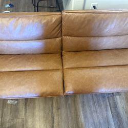 Pleather Futon 