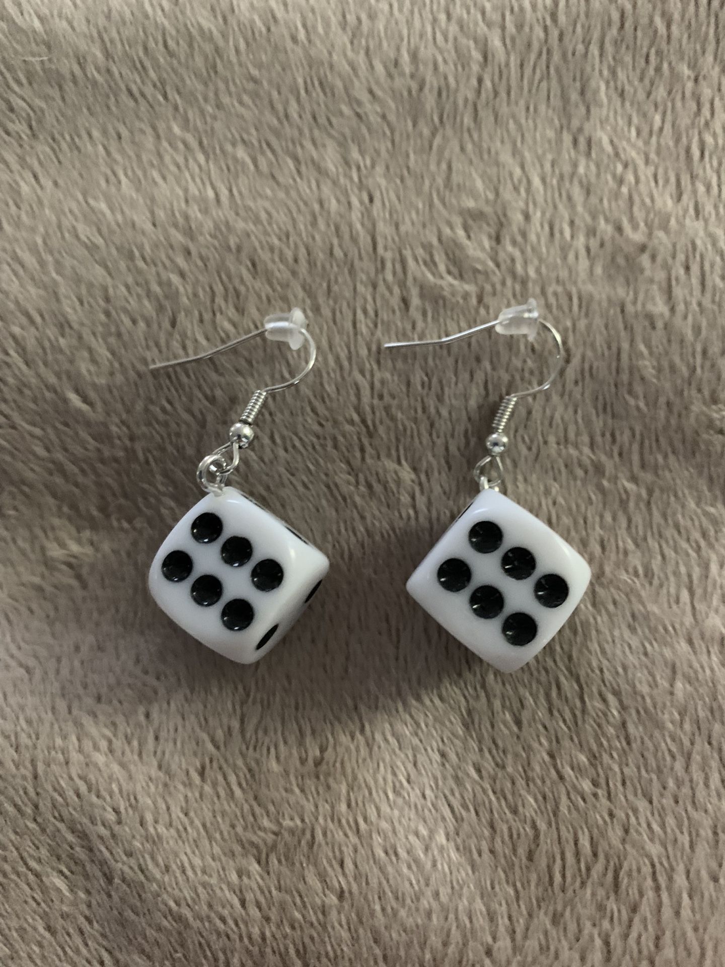 Take A Chance & Roll The Dice With This Winning Set Of Earrings!