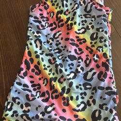 Little girls acrobatic leotard