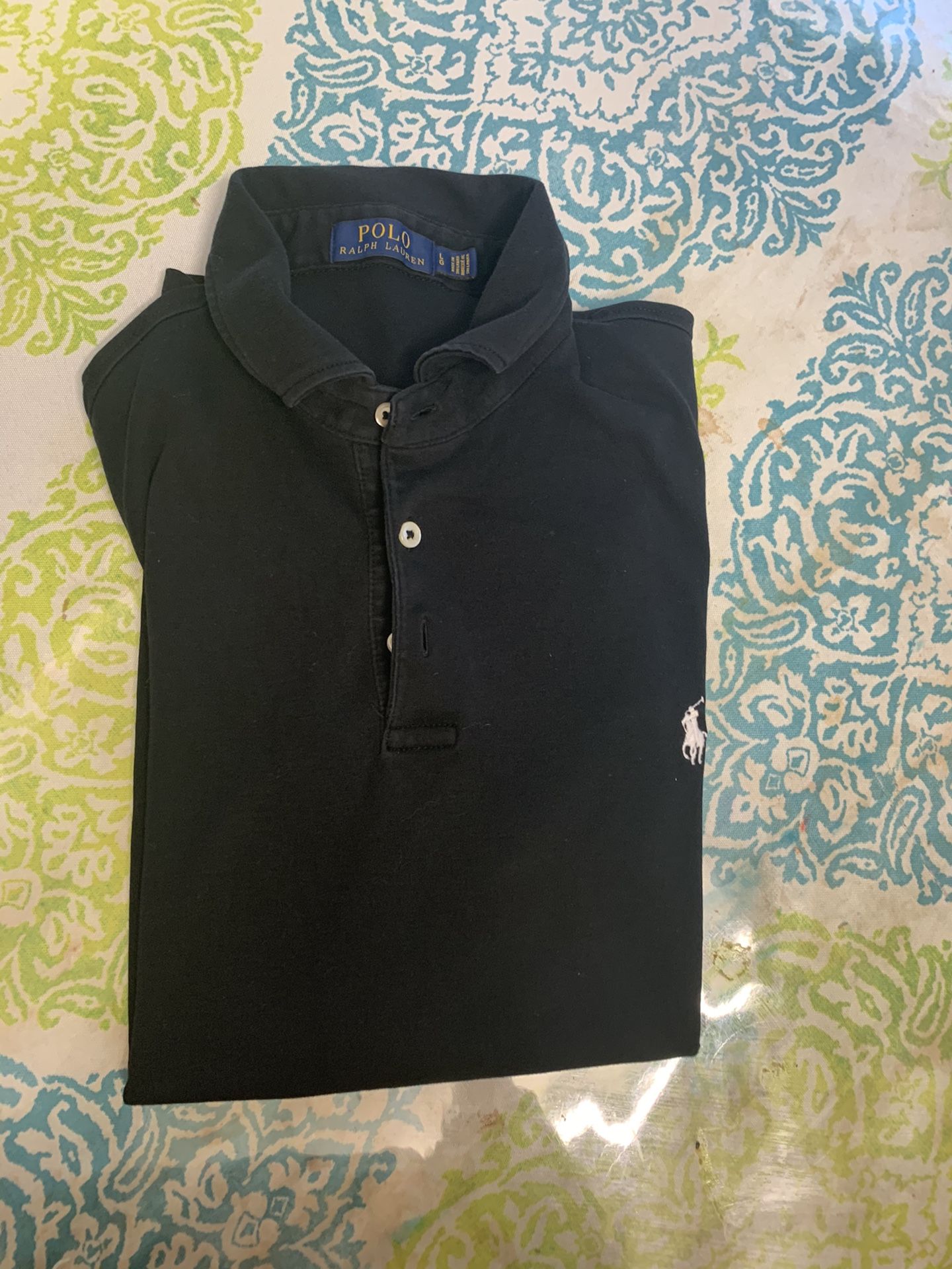 Used 2 Time Polo Ralph Lauren  T Shirt Large Size 