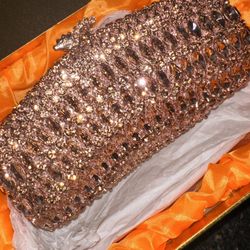 Rose Gold Clutch Or Over Shoulder