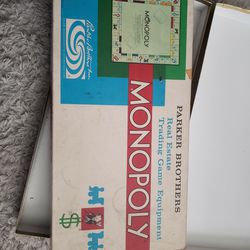 Vintage Monolopy Board Game Plus Feds N Heads Rare Board Game