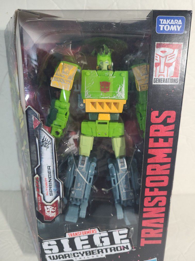 SPRINGER Transformers Siege War for Cybertron Hasbro Voyager class action figure NEW