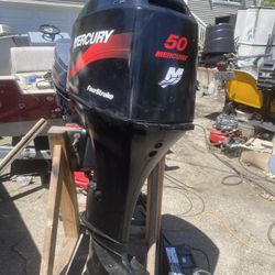 1996 50hp 4 Stroke Mercury Long Shaft Power Trim And Tilt 