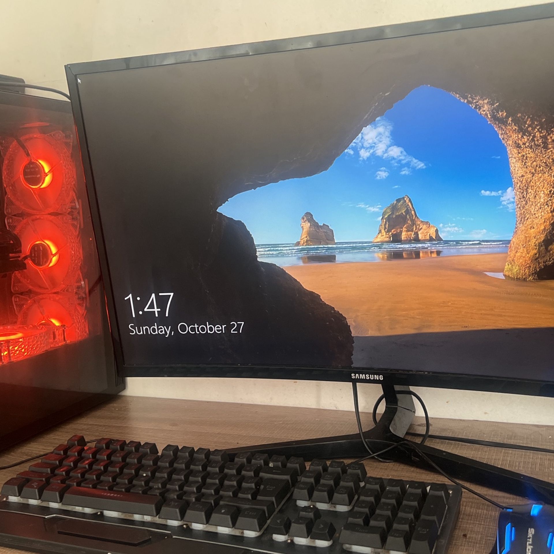 Gaming pc setup