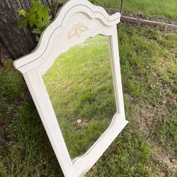 Beautiful Cream White Mirror