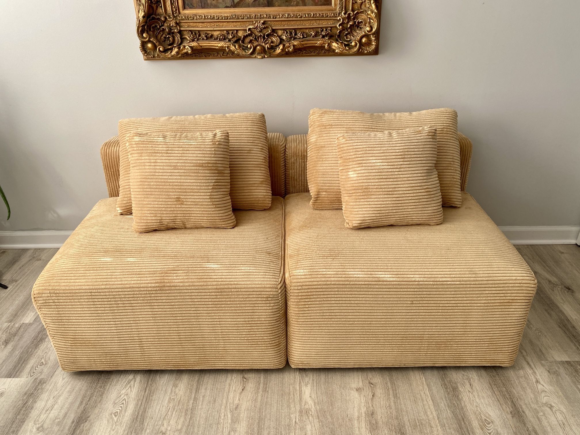 Modern Modular Sectional Loveseat - New