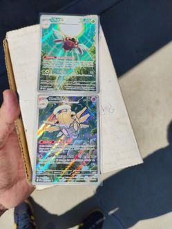 Ninjask & Shedinja connected artwork cards