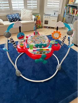 Baby Ocean Explorers Airplane Adventure 2-in-1 Activity Jumper