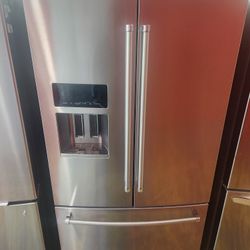 Kitchenaid 36 Inch French Door Refrigerator Stainless Steel 26.8 Cu Ft 