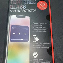 Tempered Glass Screen Protector For Iphone X,Xs, 11-pro