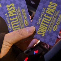 Coachella Week 1 Shuttle Passes