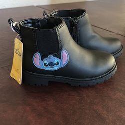 Stitch ankle boots