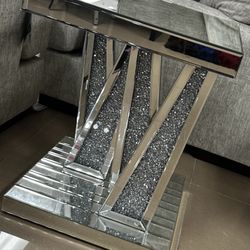 Glam Mirrored Coffee Table 