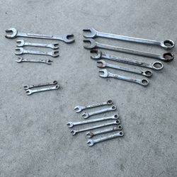 Combination & Open End Wrench Lot-sale Asking 10.