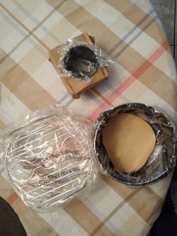 Princess House Vida Sana Pro-7 Air Fryer Accessories (New)