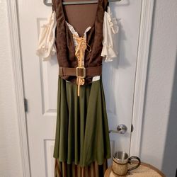 Tavern Maiden Halloween Costume 