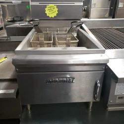 Used Imperial 15.5" L Counter Top Fryer Natural Gas 