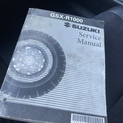 suzuki gsxr 1000 K7 Service Manual Repair Book 2007 2008