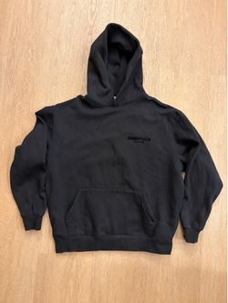 Essentials hoodie black size medium
