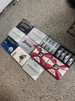 Brand new golf balls