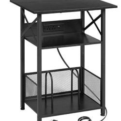 3 Tier Record Player Stand / End Table 