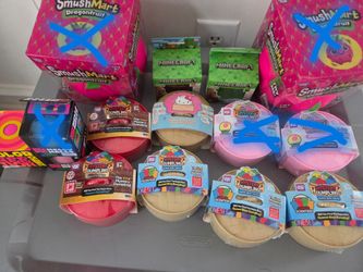 Authentic Needohs, RMS dumplings, Smushmart  squishy toys and more