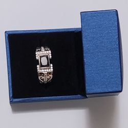 Men SILVER 925 RING  SIZE 10