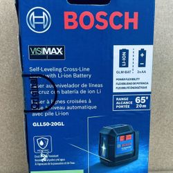 Bosch Self-Leveling Cross-Line Laser *NEW!