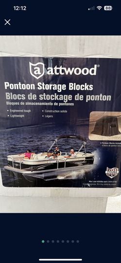 NEW Pontoon Storage Blocks- Attwood