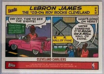 Topps Lebron James Card