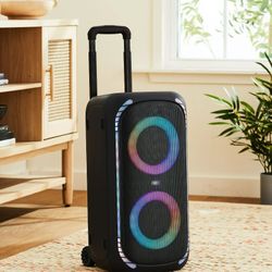 Like New Onn Bluetooth Speaker Party Music Guitar Mic