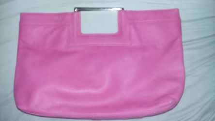 Pink Banana Rupublic Leather Purse