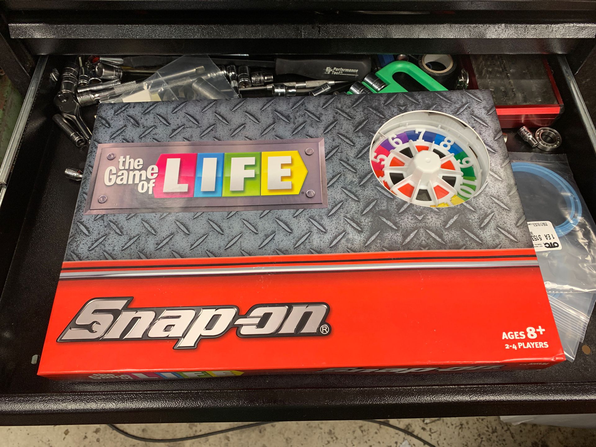 Snap on game of life board game