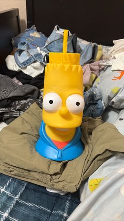 2010 Bart Simpson water bottle (taking PayPal cashapp or cash pickup)