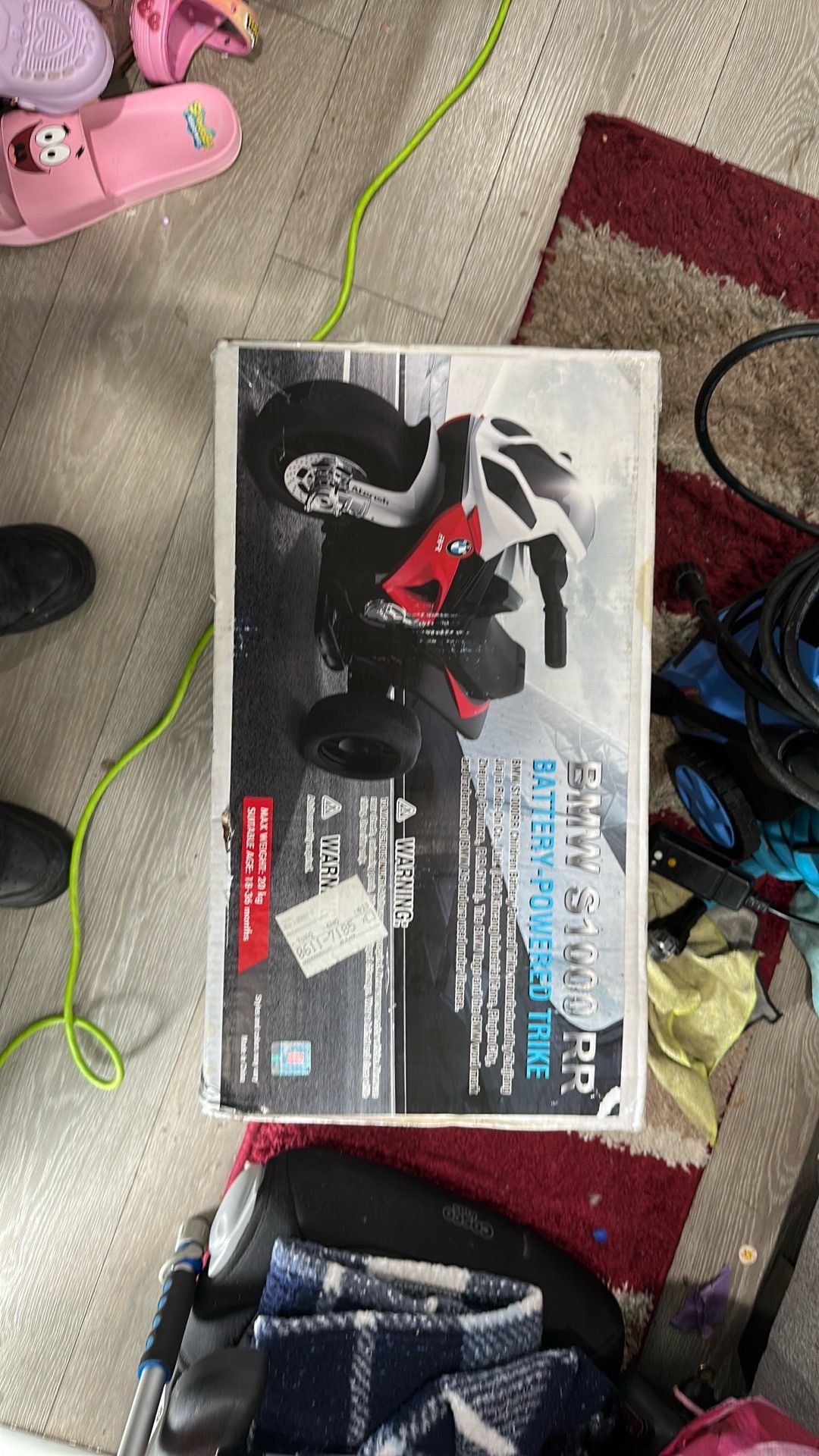 BMW three wheel powered bike