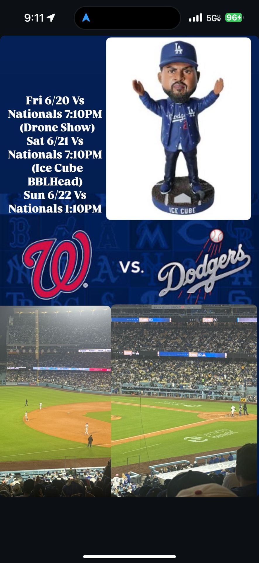 Dodgers Tickets