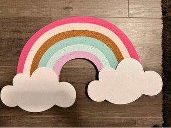 Brand New, Rainbow wall decor, 22x12