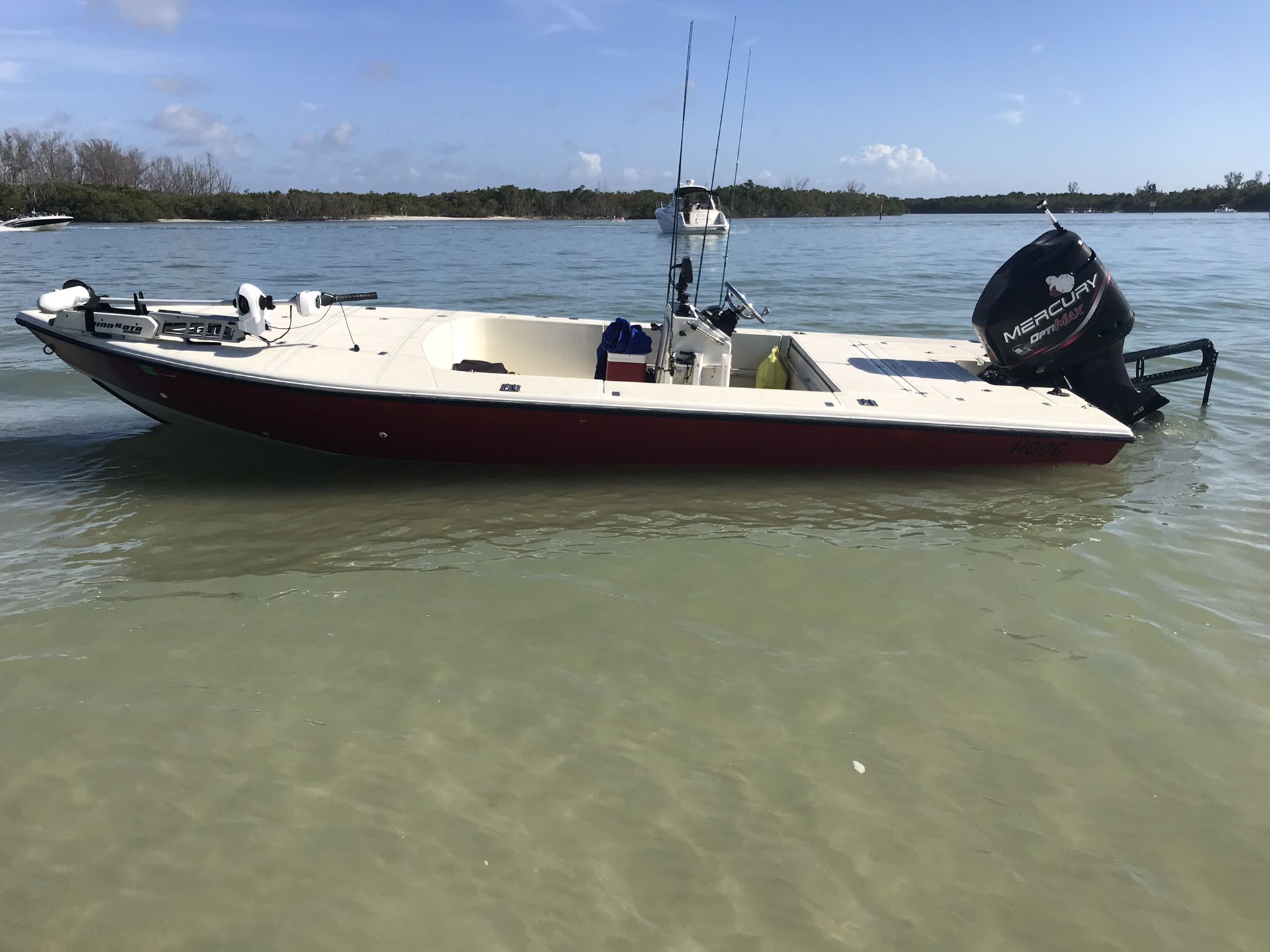20ft Hoog flats boat