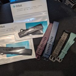 Fitbit Replacement Bands  For Charge 3 And 4 - 6 Pair Lot