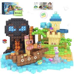 150PCS Magnetic Building Blocks Magnet Toys for Kids, Mine Magnet World Craft Construction