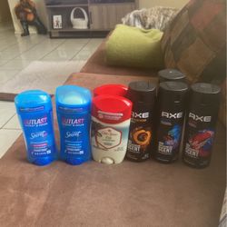 Secret, Axe, And Old Spice 