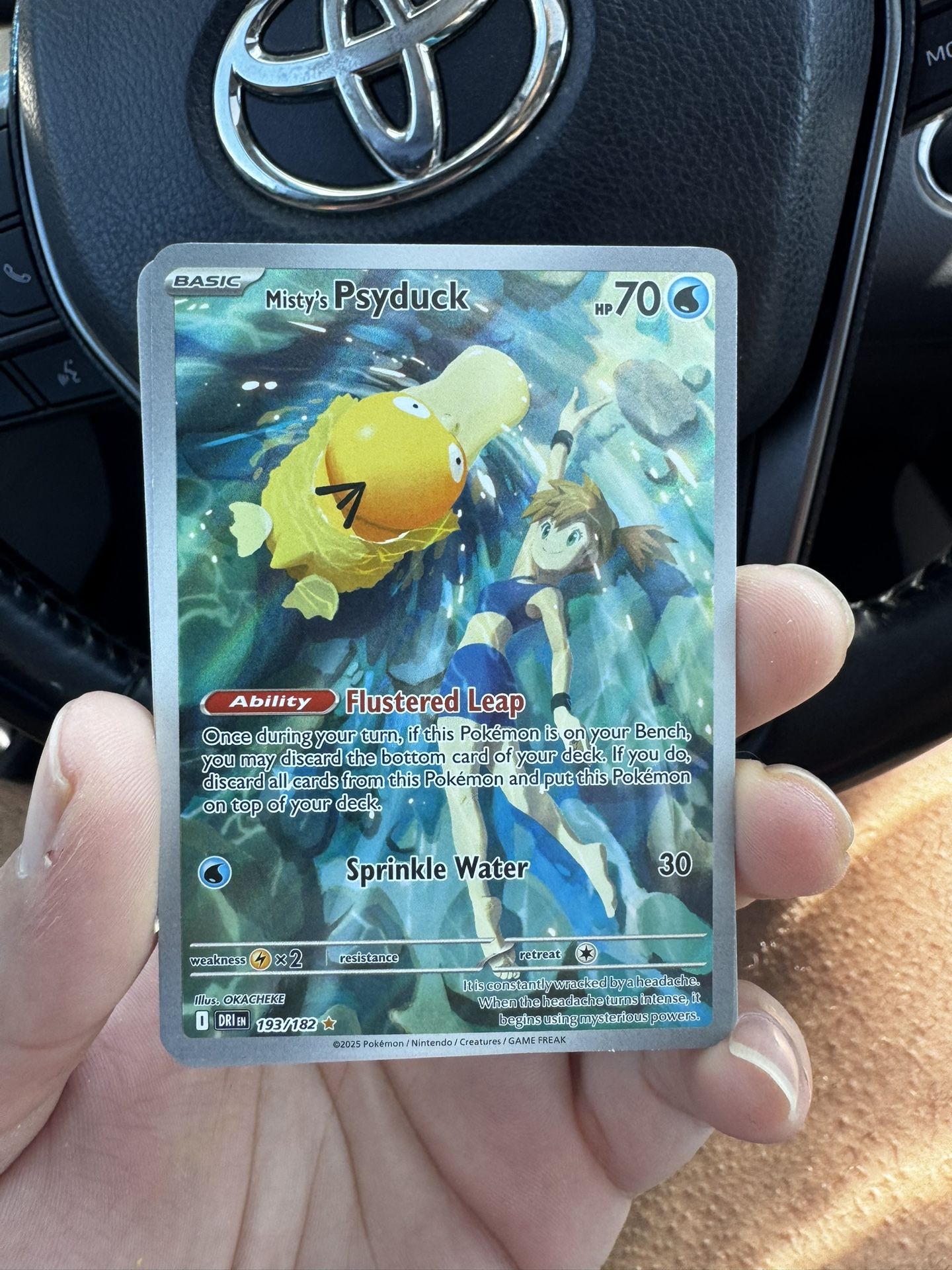 Misty’s Psyduck Destined Rival’s Pokemon Card  