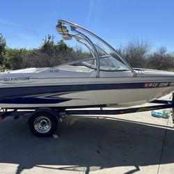 2000 Glastron Boat With Trailer 