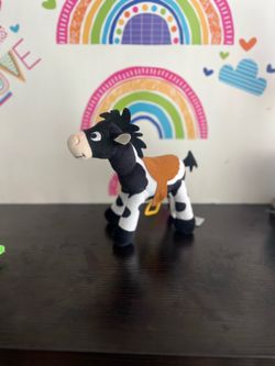 DISNEY TOY STORY BULLSEYE 7 INCH PLUSH LIKE NEW