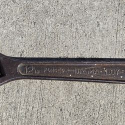 VINTAGE 12" Adjustable Wrench