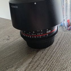 Rokinon 85mm 1.5 EF Cinema Lens